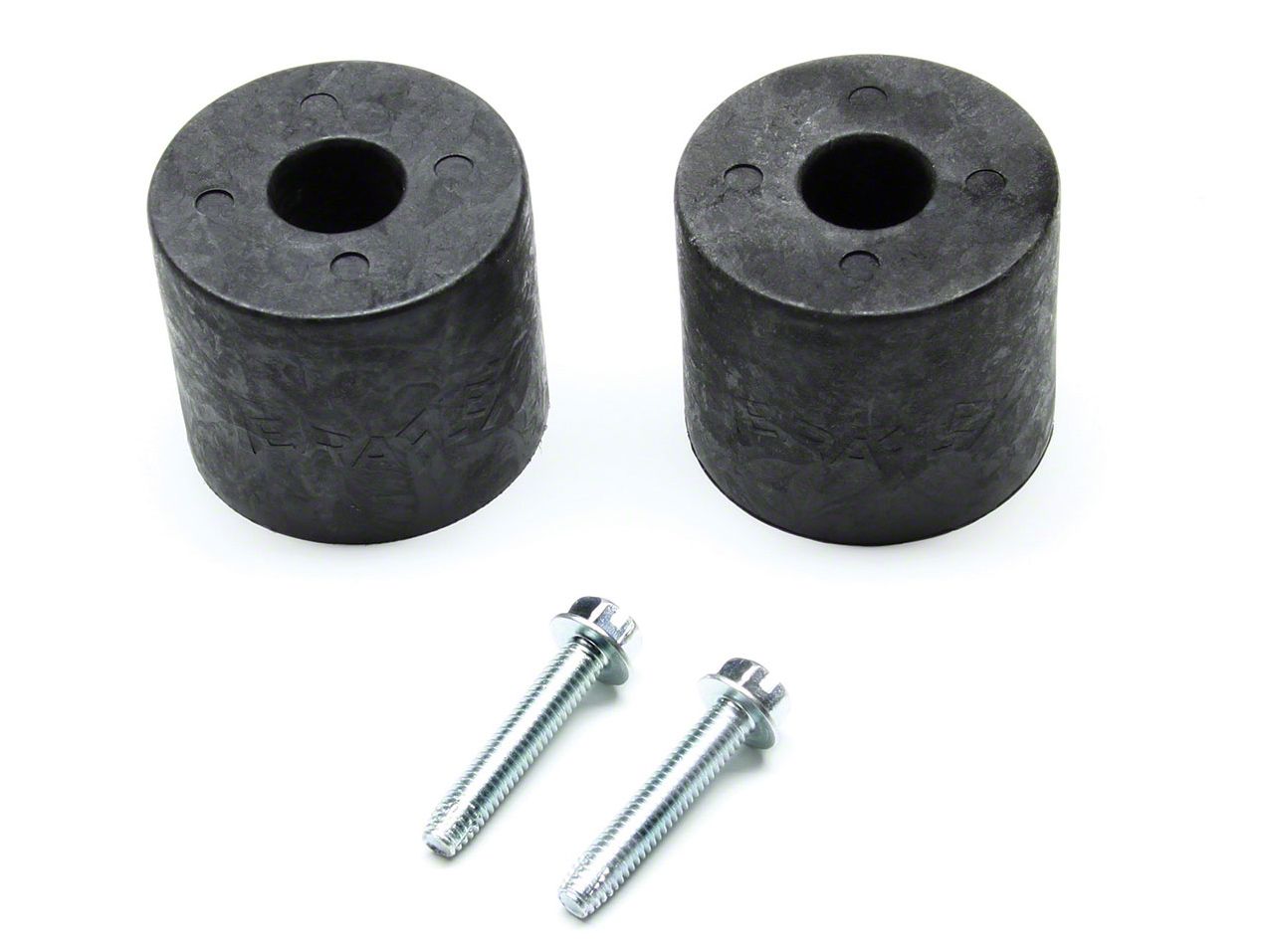 TeraFlex 1958252 JK Rear Bump stop Kit 1 Pack For 2.5 Lift with Extended Microcellular Foam and Axle Pad 